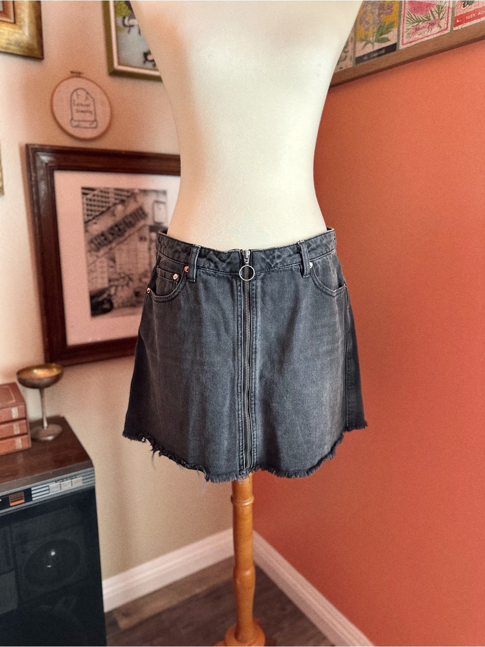 Free People Wrap it Up Mini Skirt